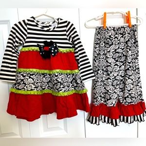 Peaches ‘N Cream 3T outfit